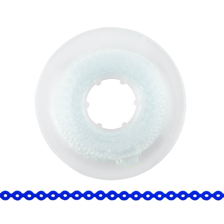 ElastoMax elastomeric chain, latex free, short clear (4.5m spool) – oficiali Falcon Medical produkto nuotrauka