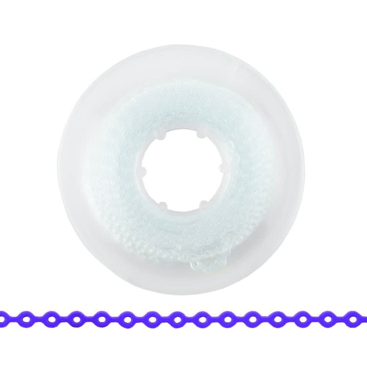 ElastoMax elastomeric chain, latex free, long clear (4.5m spool) – oficiali Falcon Medical produkto nuotrauka