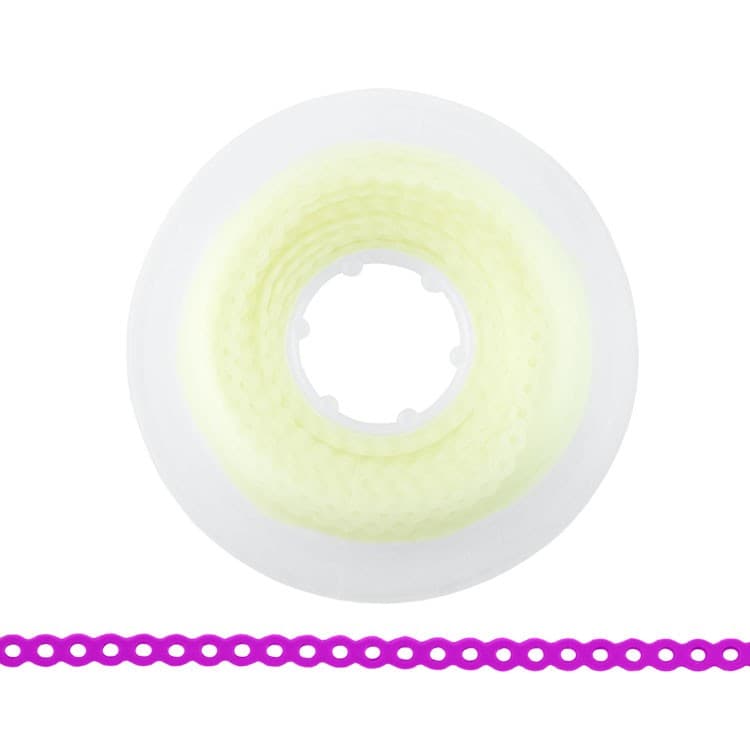 ElastoMax elastomeric chain, latex free, closed glow classic (4.5m spool) – oficiali Falcon Medical produkto nuotrauka