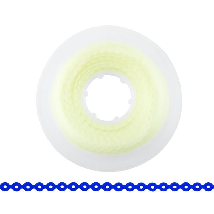 ElastoMax elastomeric chain, latex free, short glow classic (4.5m spool) – oficiali Falcon Medical produkto nuotrauka