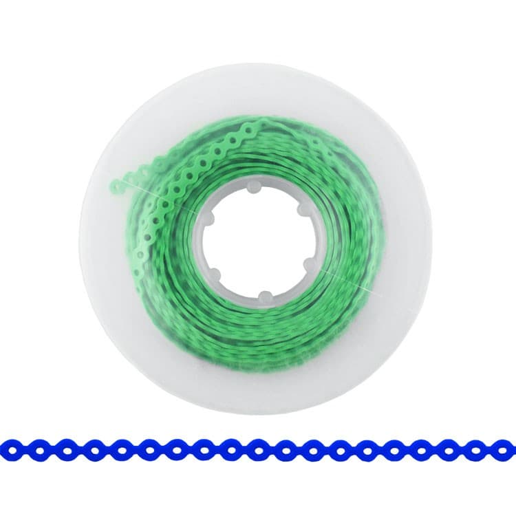 ElastoMax elastomeric chain, latex free, short spring green (4.5m spool) – oficiali Falcon Medical produkto nuotrauka