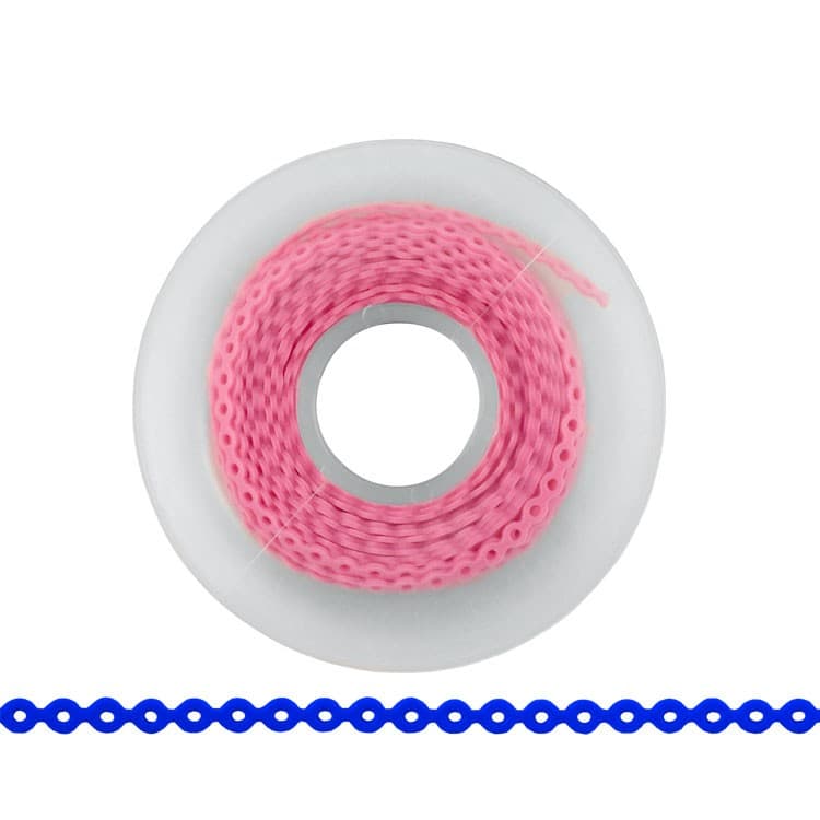 ElastoMax Uno elastomeric chain, short, light pink (4.5m spool) – oficiali Falcon Medical produkto nuotrauka