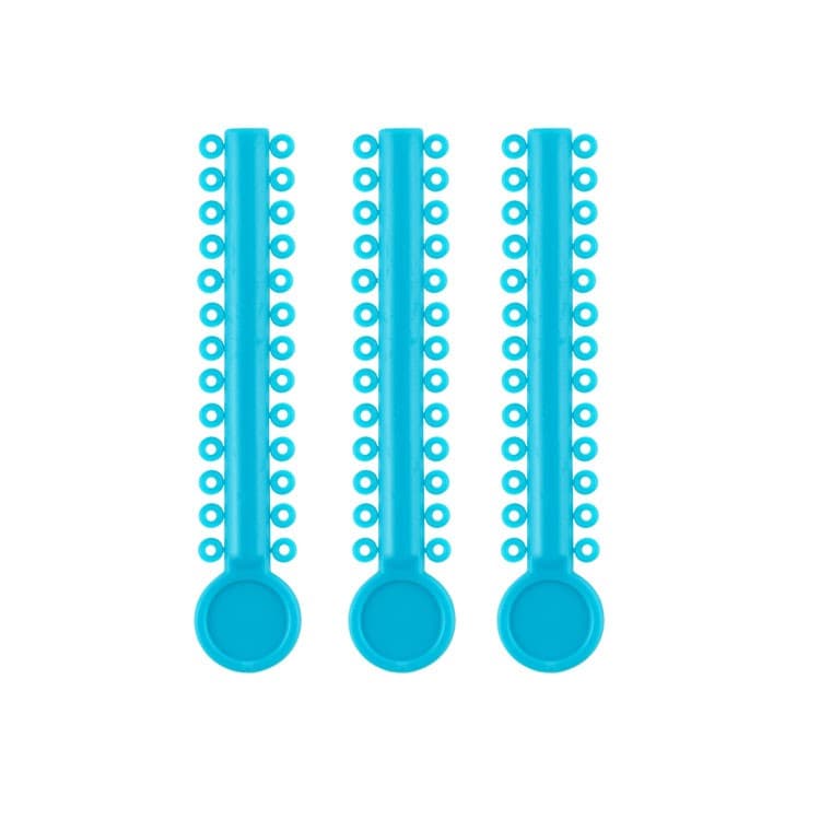 ElastoMax Uno ligatures sky blue (40 sticks, 1040 ligatures) – oficiali Falcon Medical produkto nuotrauka