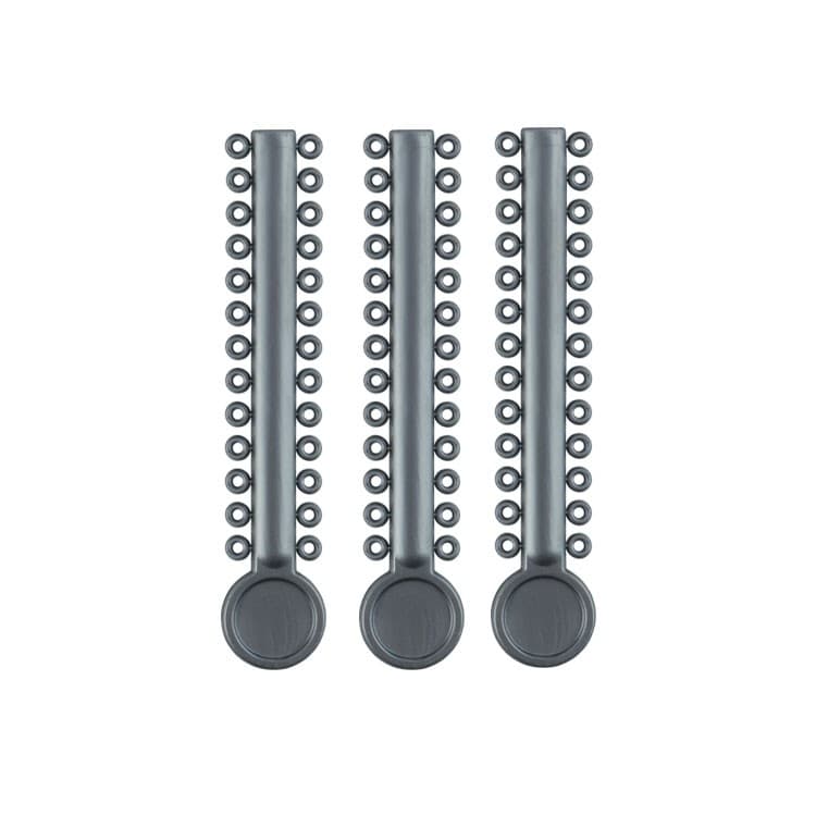 ElastoMax Uno ligatures gray (40 sticks, 1040 ligatures) – oficiali Falcon Medical produkto nuotrauka