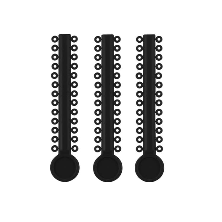 ElastoMax Uno ligatures black (40 sticks, 1040 ligatures) – oficiali Falcon Medical produkto nuotrauka