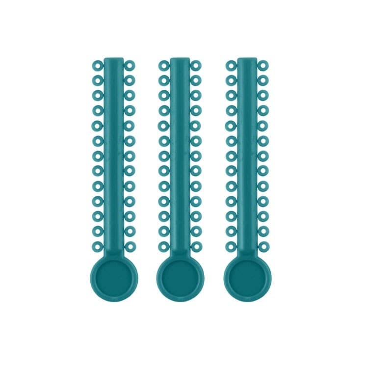 ElastoMax Uno ligatures turkus (40 sticks, 1040 ligatures) – oficiali Falcon Medical produkto nuotrauka