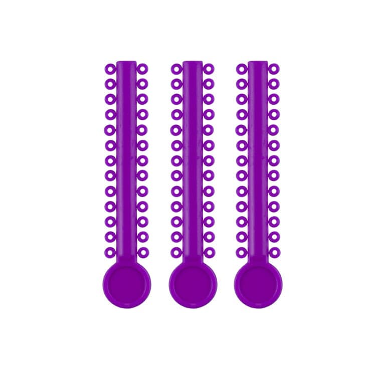 ElastoMax Uno ligatures light purple (40 sticks, 1040 ligatures) – oficiali Falcon Medical produkto nuotrauka