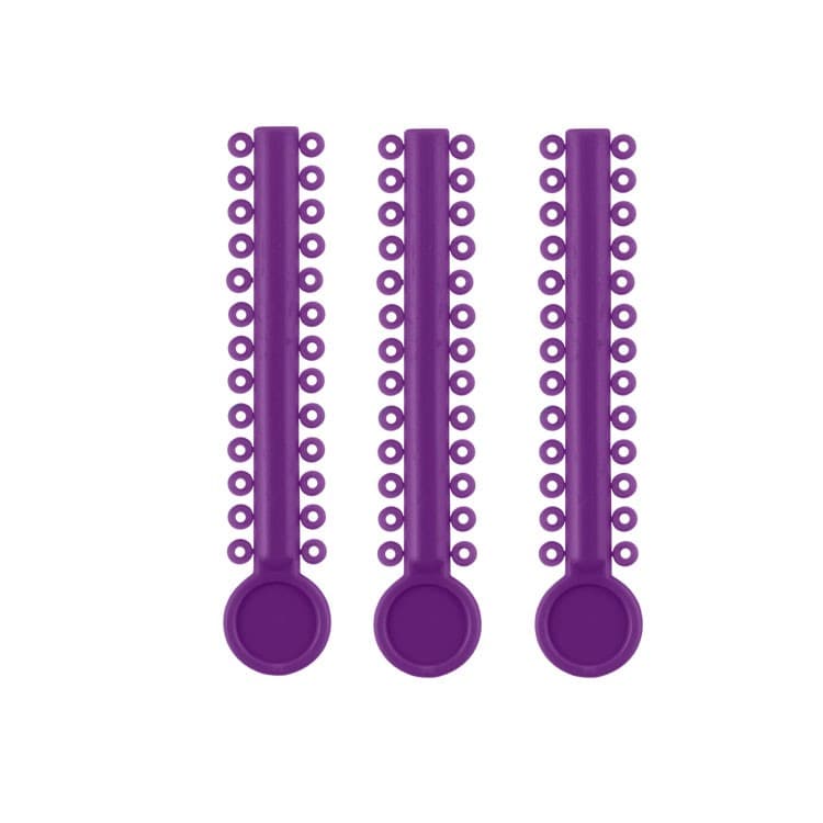 ElastoMax Uno ligatures purple (40 sticks, 1040 ligatures) – oficiali Falcon Medical produkto nuotrauka