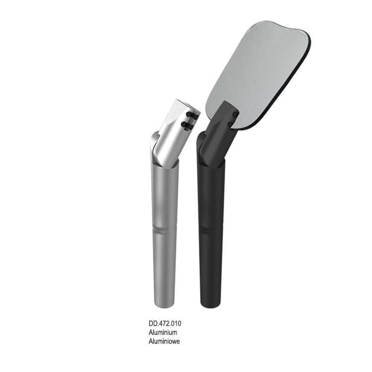 Aluminium handle for photographic mirror silver – oficiali Falcon Medical produkto nuotrauka