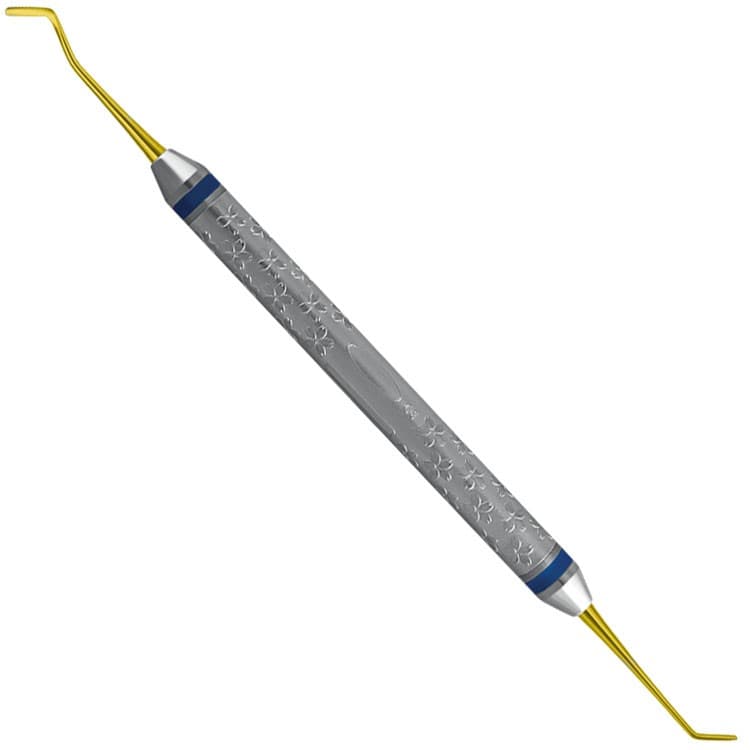 Flower-Line Filling instruments Goldstein-mini fig. 1, TIN coated – oficiali Falcon Medical produkto nuotrauka
