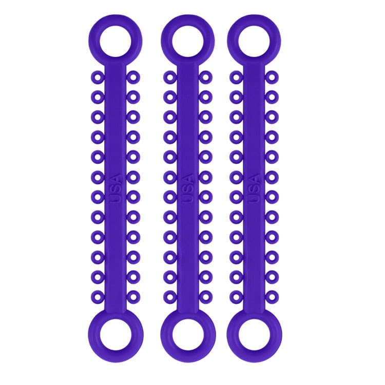 ElastoMax ligatures, latex free, purple (1008 ligatures) – oficiali Falcon Medical produkto nuotrauka
