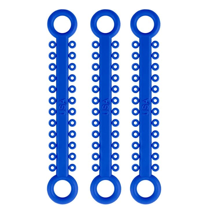 ElastoMax ligatures, latex free, blue (1008 ligatures) – oficiali Falcon Medical produkto nuotrauka