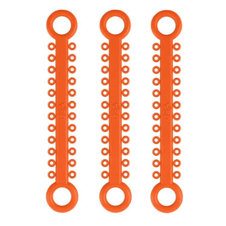 ElastoMax ligatures, latex free, orange (1008 ligatures) – oficiali Falcon Medical produkto nuotrauka