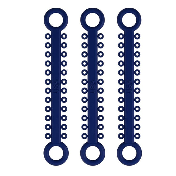 ElastoMax ligatures, latex free, dark blue (1008 ligatures) – oficiali Falcon Medical produkto nuotrauka