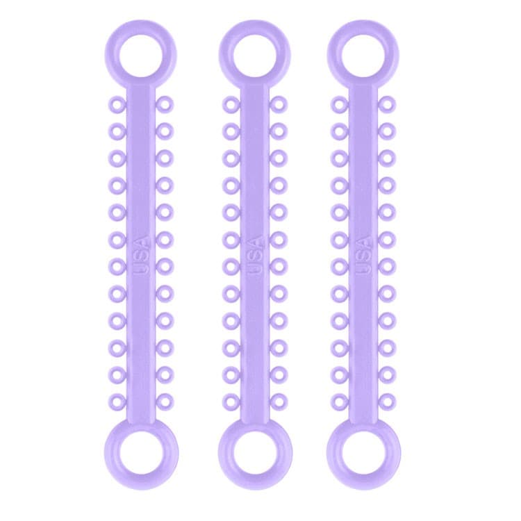 ElastoMax ligatures, latex free, violet (1008 ligatures) – oficiali Falcon Medical produkto nuotrauka