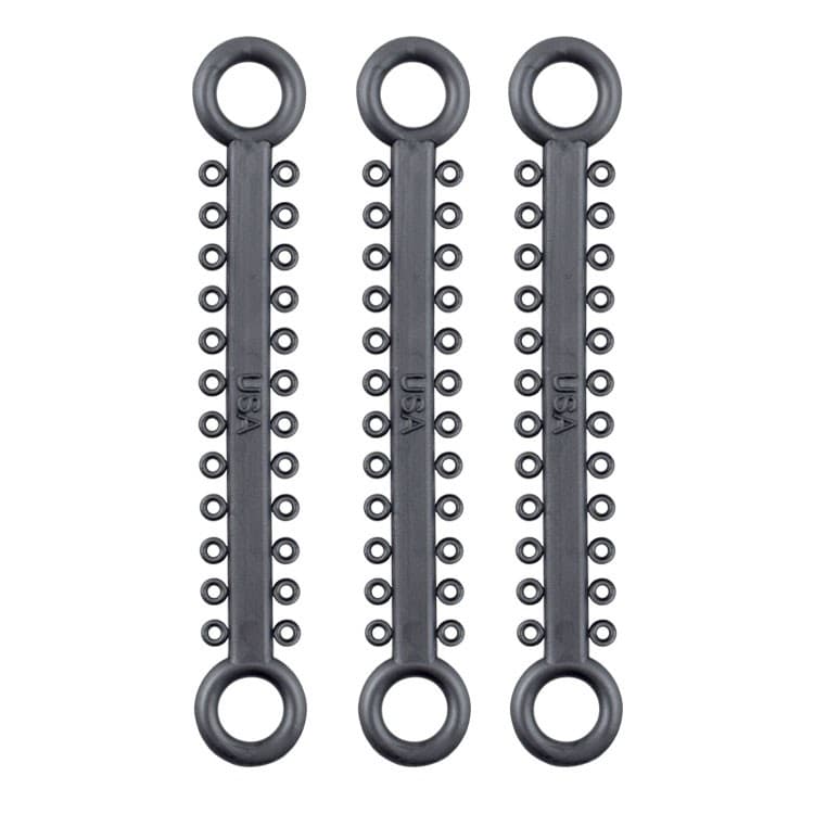ElastoMax ligatures, latex free, metallic silver (1008 ligatures) – oficiali Falcon Medical produkto nuotrauka