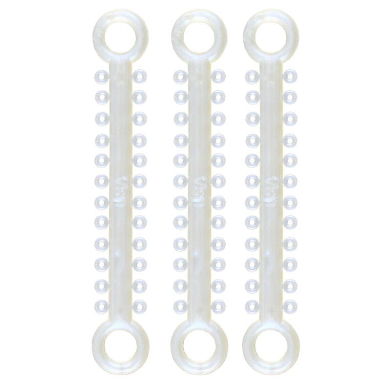 ElastoMax ligatures, latex free, pearl color (1008 ligatures) – oficiali Falcon Medical produkto nuotrauka