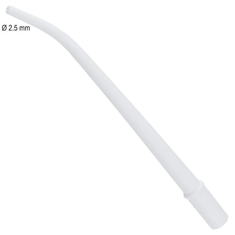DENTALINE disposable surgical aspirator tips Ø 2.5mm (Pack of 20 pieces) – oficiali Falcon Medical produkto nuotrauka