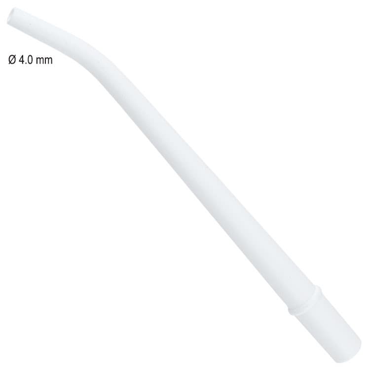 DENTALINE disposable surgical aspirator tips Ø 4mm (Pack of 20 pieces) – oficiali Falcon Medical produkto nuotrauka