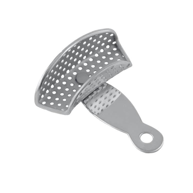 Partial impression tray for crown & bridge work perforated fig. 99 – oficiali Falcon Medical produkto nuotrauka