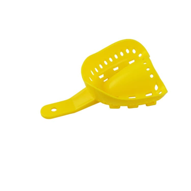 Disposable Orthodontic impression tray upper fig. A1 size XL (yellow) 10 pieces – oficiali Falcon Medical produkto nuotrauka