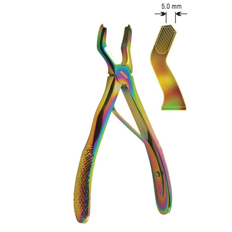 Disguise Extraction forceps children pattern fig. 3 – oficiali Falcon Medical produkto nuotrauka