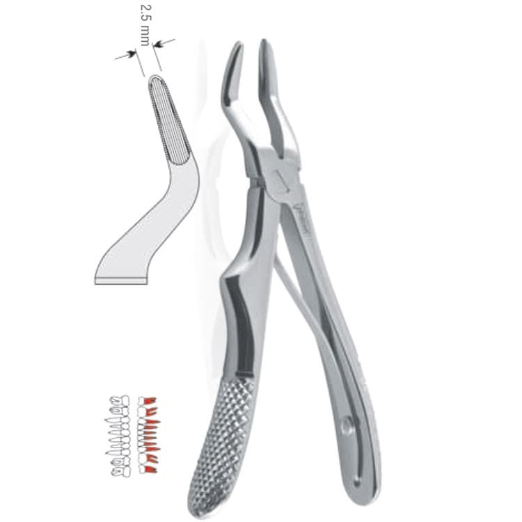 Extracting forceps children pattern fig. 51S – oficiali Falcon Medical produkto nuotrauka