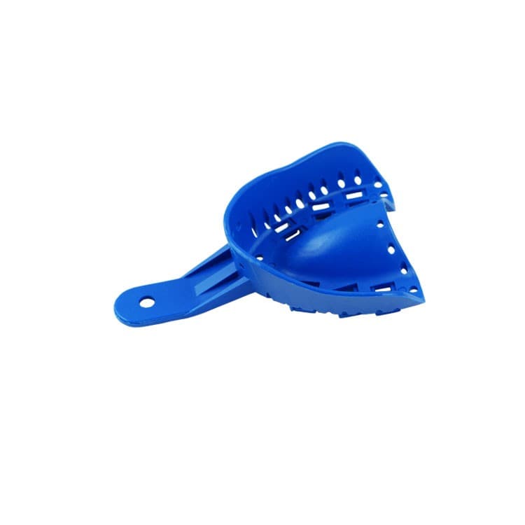Disposable Orthodontic impression tray upper fig. A3 size M (blue) 10 pieces – oficiali Falcon Medical produkto nuotrauka