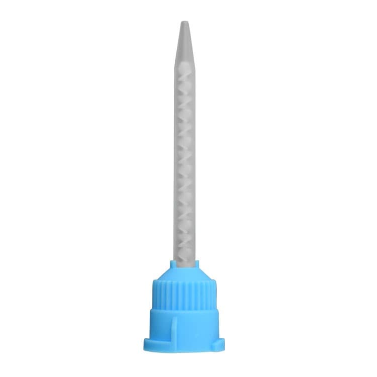 DENTALINE Mixing tips fine blue-long 77mm, 1:1 Ratio (Pack of 50 pieces) – oficiali Falcon Medical produkto nuotrauka