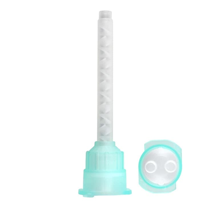 DENTALINE Mixing tips small light green, 1:1 ratio (Pack of 50 pieces) – oficiali Falcon Medical produkto nuotrauka