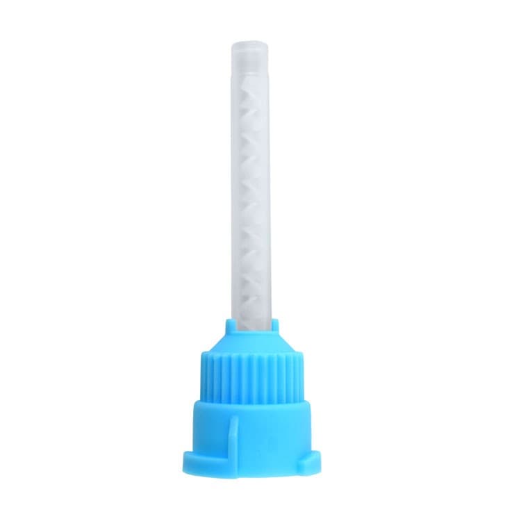DENTALINE Mixing tips small blue 58mm, 1:1 ratio (Pack of 50 pieces) – oficiali Falcon Medical produkto nuotrauka