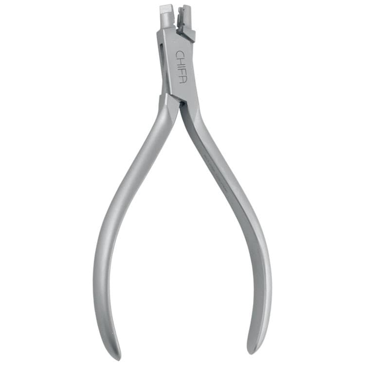 Pliers arrow clasp bending Schwarz 0,7 mm, 125mm – oficiali Falcon Medical produkto nuotrauka