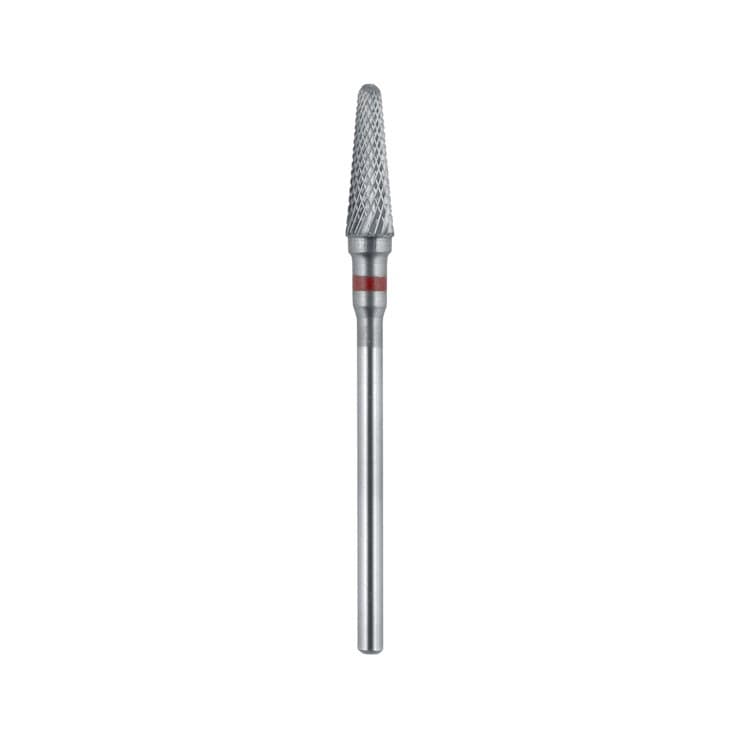 Carbide bur HP, cut fine, ISO # 500 104 200 140 040, red – oficiali Falcon Medical produkto nuotrauka