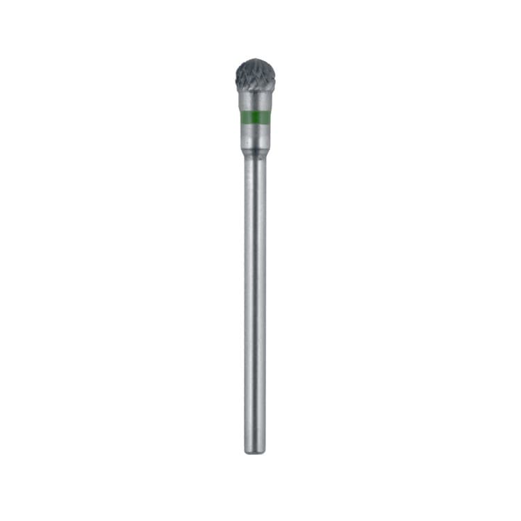Carbide bur HP, cut coarse, ISO # 500 104 001 220 040, green – oficiali Falcon Medical produkto nuotrauka
