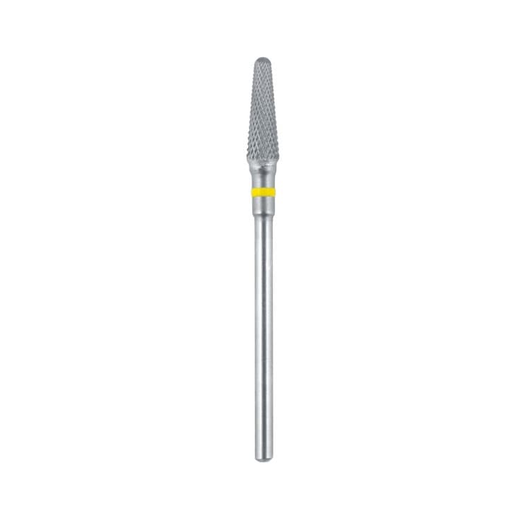 Carbide bur HP, X-cut extra fine, ISO # 500 104 200 110 040, yellow – oficiali Falcon Medical produkto nuotrauka