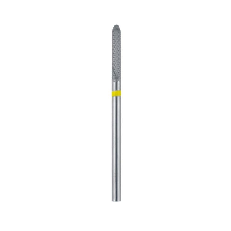 Carbide bur HP, X-cut extra fine, ISO # 500 104 292 110 023, yellow – oficiali Falcon Medical produkto nuotrauka