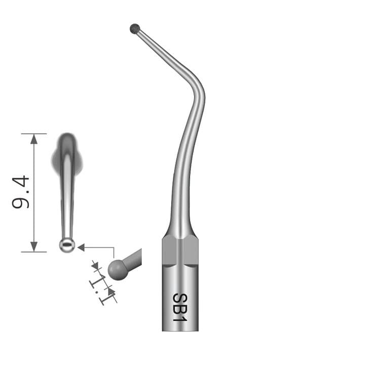 Ultrasonic cavity preparation tip fig. SB1 (E-M Type) – oficiali Falcon Medical produkto nuotrauka