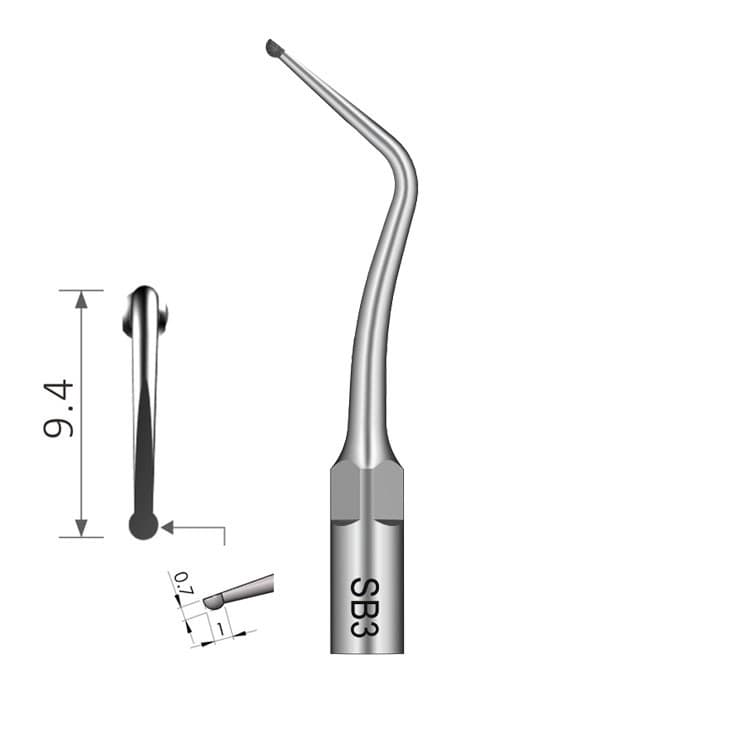 Ultrasonic cavity preparation tip fig. SB3 (E-M Type) – oficiali Falcon Medical produkto nuotrauka