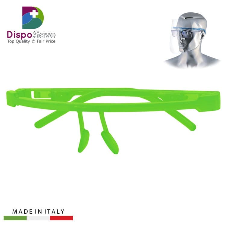Visor-I Frame only green (autoclavable 134°c) – oficiali Falcon Medical produkto nuotrauka