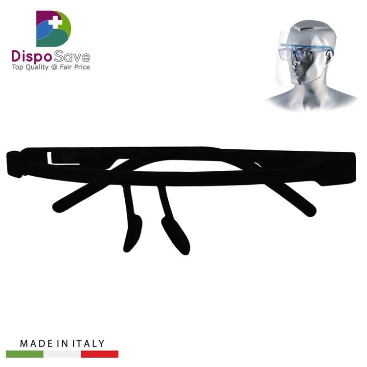 Visor-I Frame only black (autoclavable 134°c) – oficiali Falcon Medical produkto nuotrauka