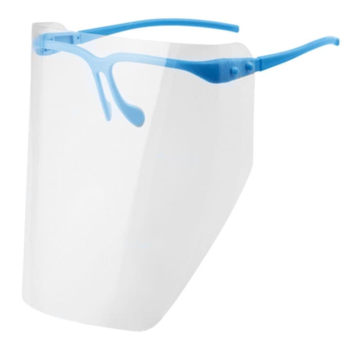 Blue frame + 10 face shields – oficiali Falcon Medical produkto nuotrauka