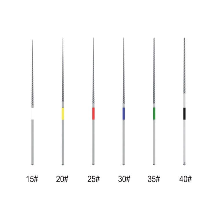 Endodontic files NiTi for ultrasonic file holder #30 – 32.5 mm (Pack of 6) – oficiali Falcon Medical produkto nuotrauka