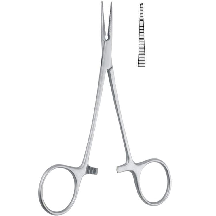 Forceps artery Micro Halsted Mosquito straight 125mm – oficiali Falcon Medical produkto nuotrauka