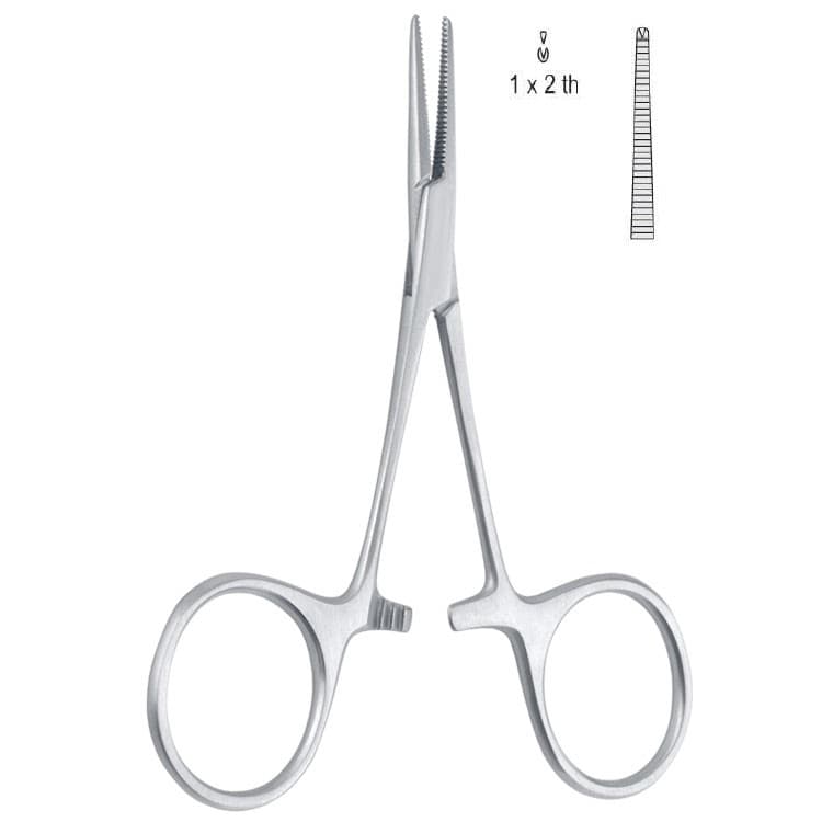 Forceps artery Hartmann 1x2th straight 100mm – oficiali Falcon Medical produkto nuotrauka