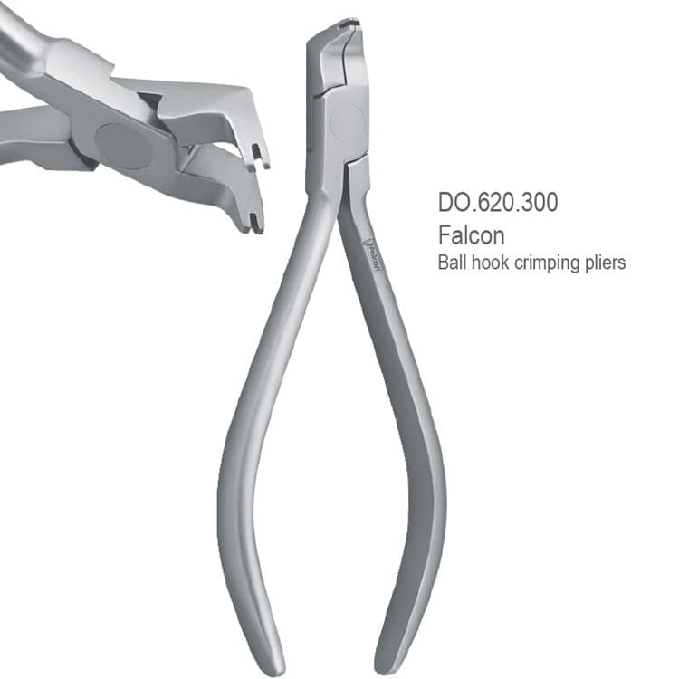 Pliers surgical ball hook crimping Falcon angled – oficiali Falcon Medical produkto nuotrauka