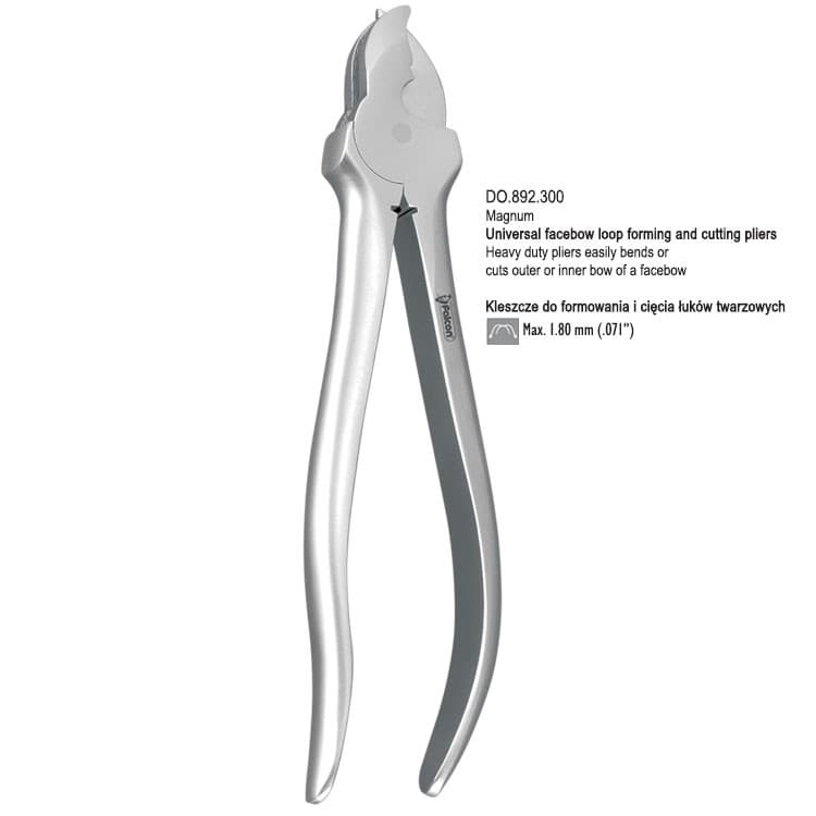 Pliers face bow bending and cutting universal Magnum – oficiali Falcon Medical produkto nuotrauka