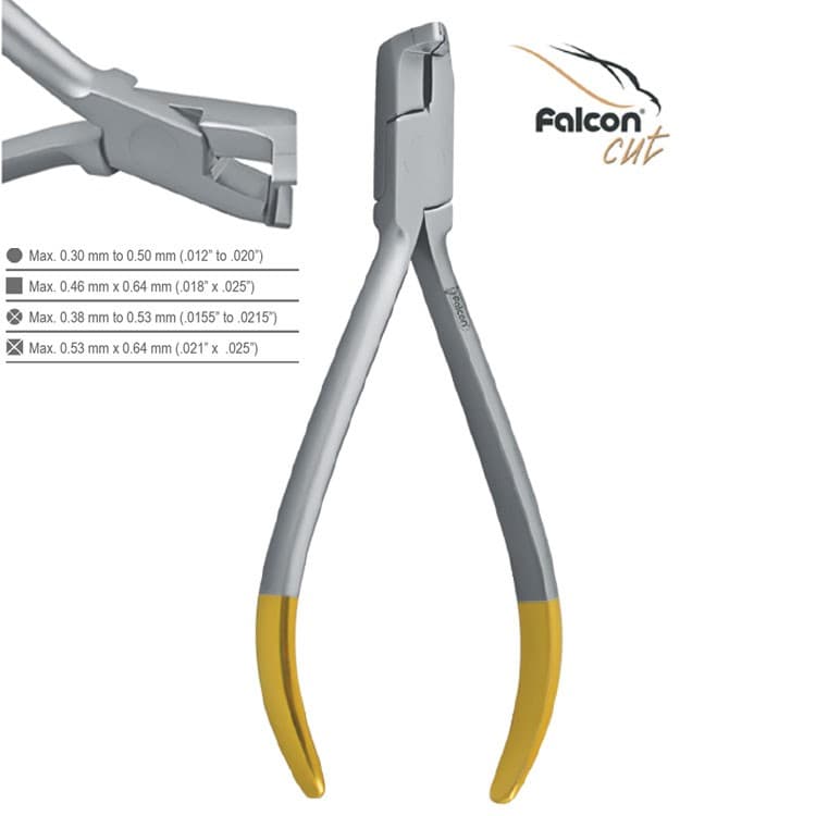 Falcon-Cut Distal end cutter with safety hold, mini head – oficiali Falcon Medical produkto nuotrauka