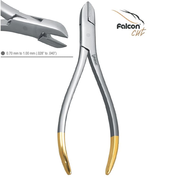 Falcon-Cut hard wire side cutter – oficiali Falcon Medical produkto nuotrauka