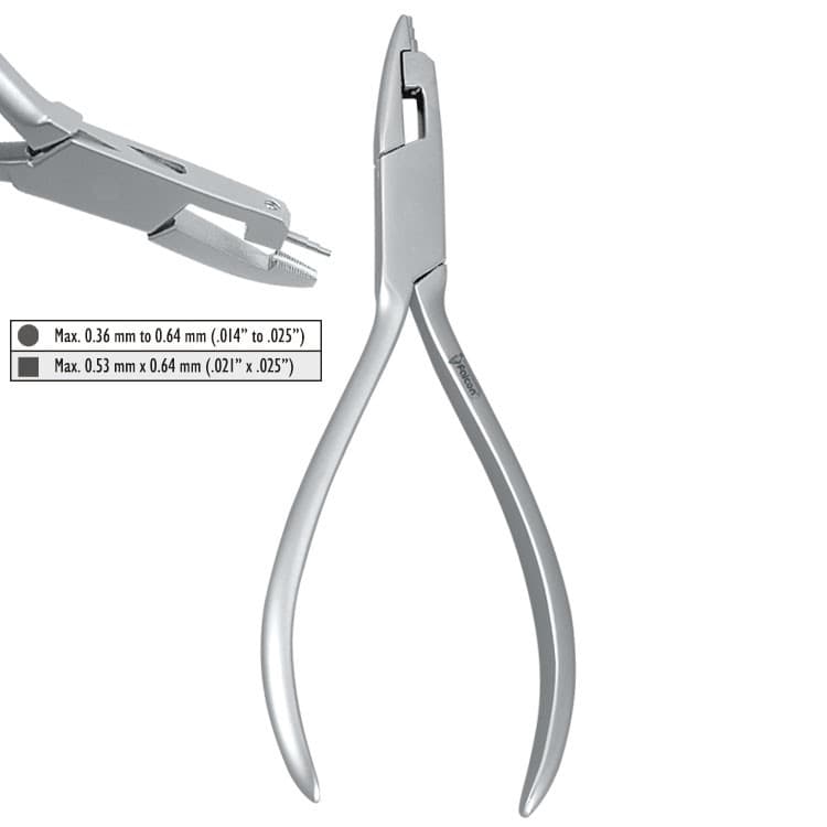 Pliers loop forming Omega with replaceable tip – oficiali Falcon Medical produkto nuotrauka