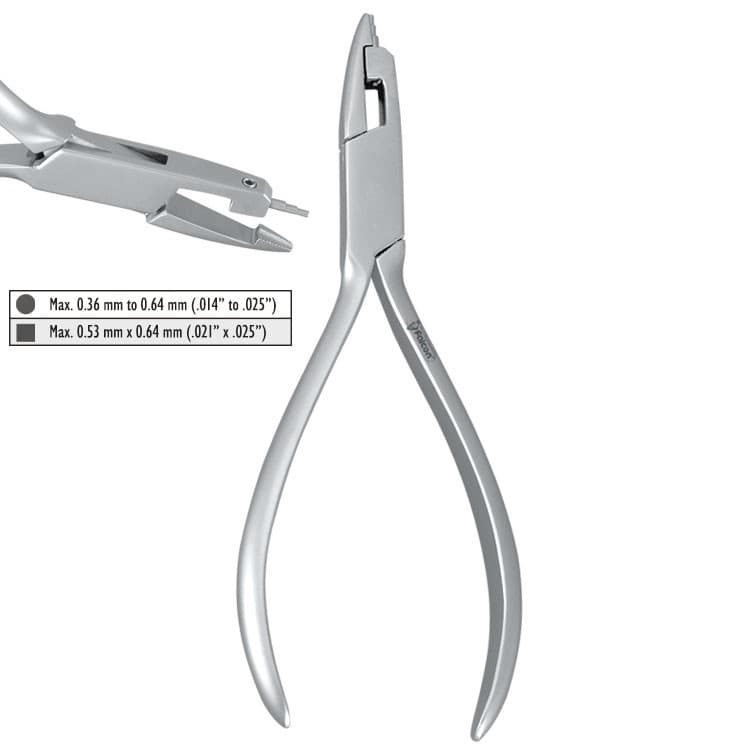 Pliers loop forming Tweed with replaceable tip – oficiali Falcon Medical produkto nuotrauka